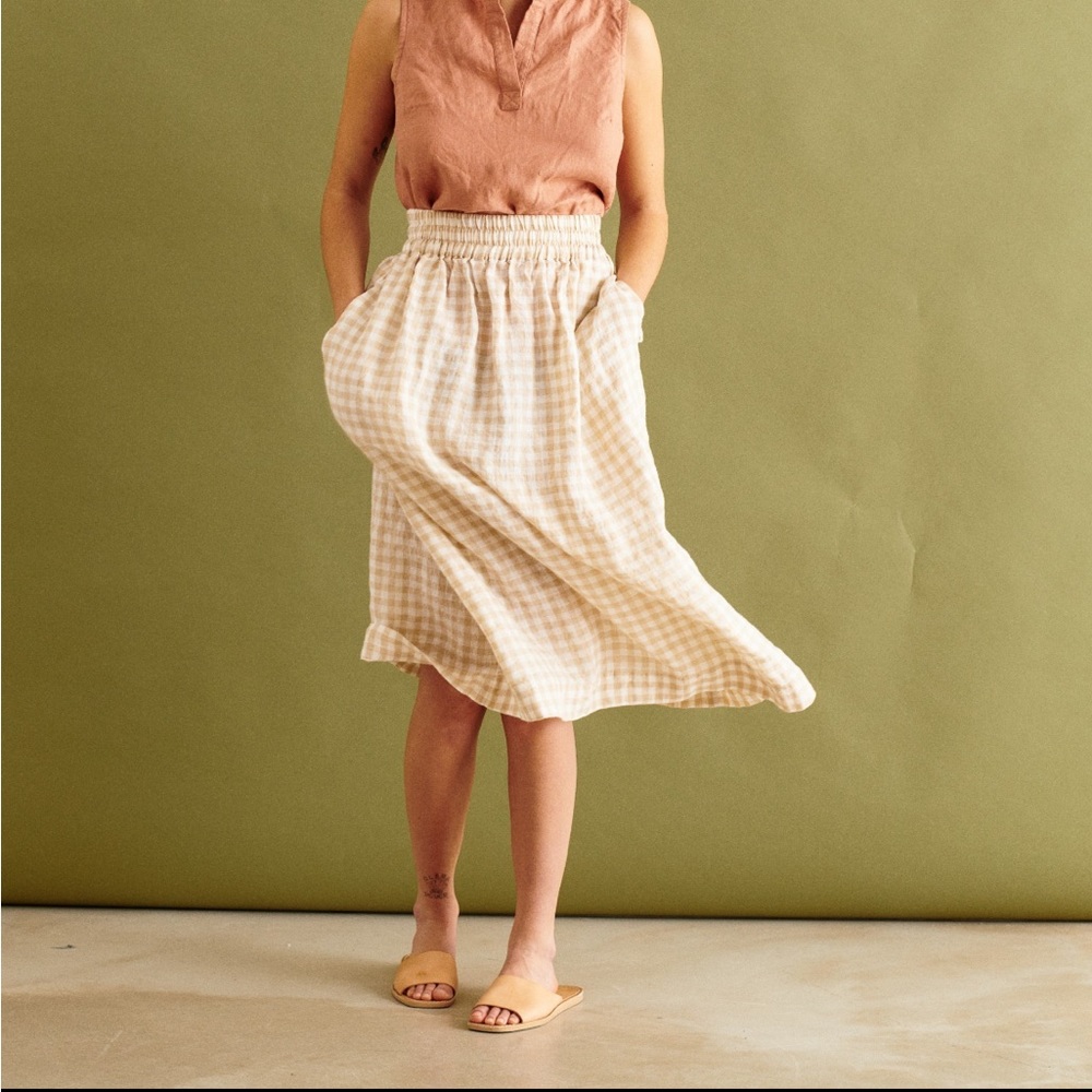 notPERFECTLINEN Sion Skirt